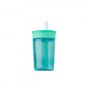 Owala 15oz Kids' Tumbler Plastic Water Bottle Blue Lagoon | Canada LKB406128