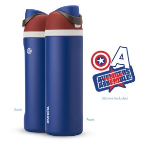 Owala 24oz FreeSip: Marvel Stainless Steel Water Bottle Captain America | Canada FBP039826