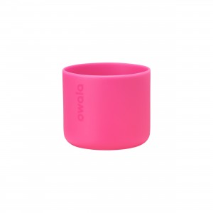 Owala 24oz Silicone Bottle Boot Bright Pink | Canada TBA420136