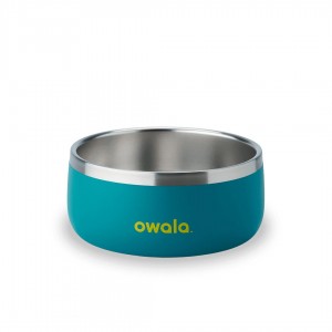 Owala 3 Cups Pet Bowl Turquoise & Caicos | Canada WLD068951