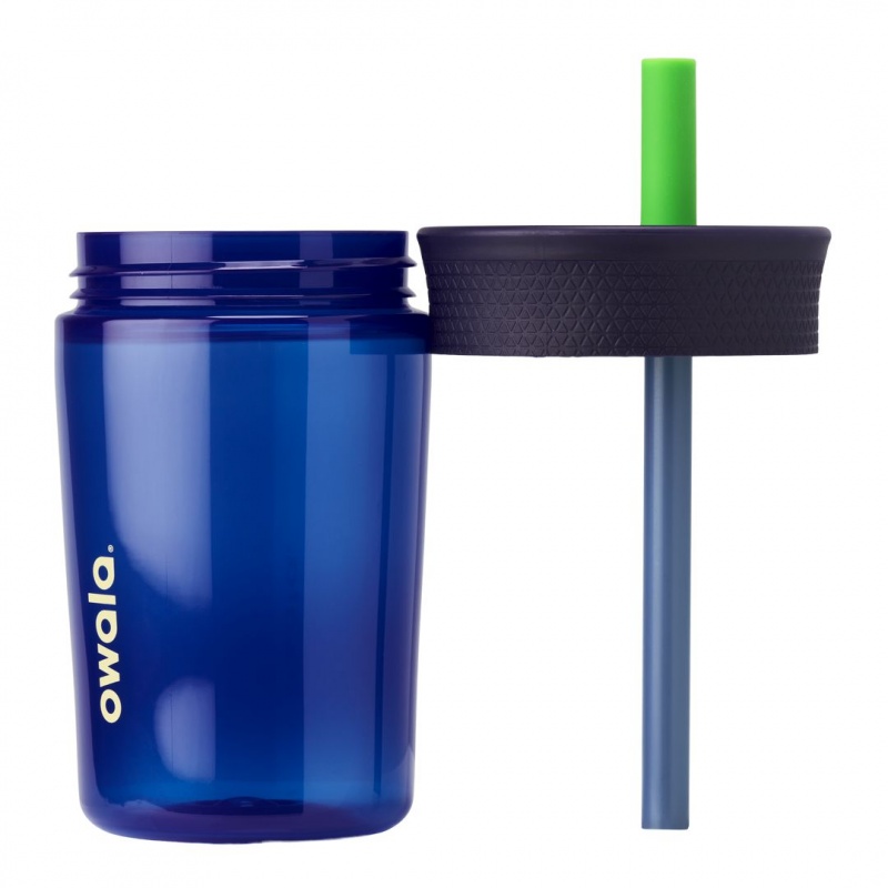 Owala 15oz Kids' Tumbler Plastic Water Bottle Home Base | Canada CBF295304