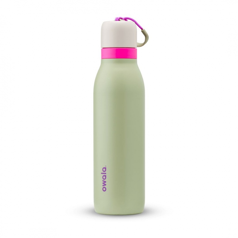 Owala 18oz FreeSip® Twist Water Bottle Neo Sage | Canada KWQ452671