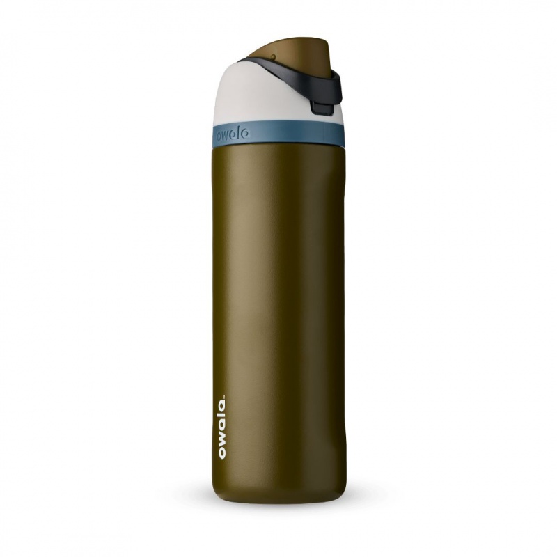 Owala 24oz FreeSip® Stainless Steel Water Bottle Forresty | Canada QPJ245610