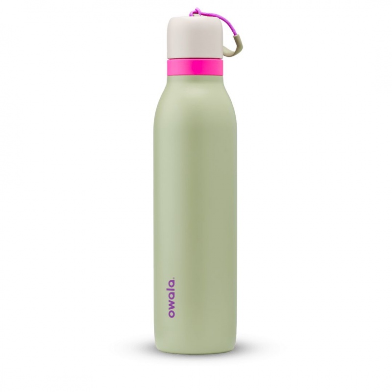 Owala 24oz FreeSip® Twist Water Bottle Neo Sage | Canada IKO308756