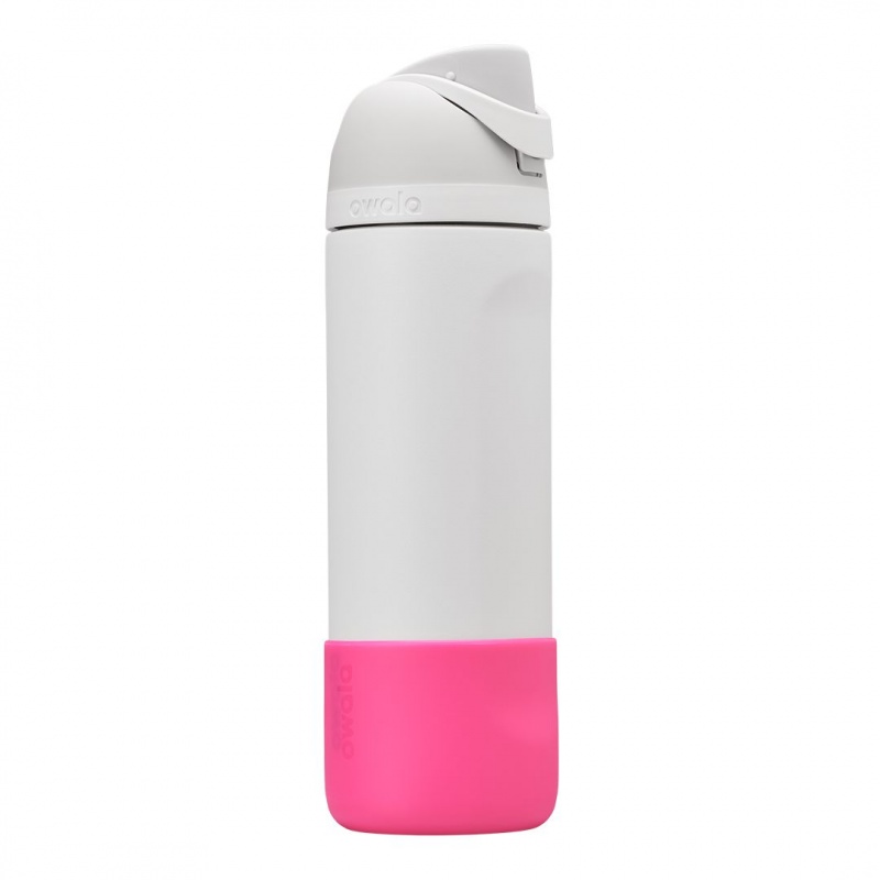 Owala 24oz Silicone Bottle Boot Bright Pink | Canada TBA420136