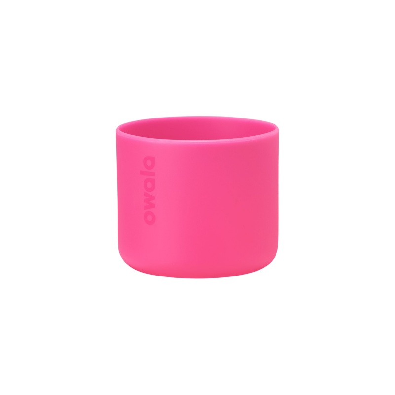 Owala 24oz Silicone Bottle Boot Bright Pink | Canada TBA420136