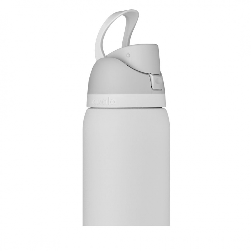 Owala 32oz FreeSip® Stainless Steel Water Bottle Shy Marshmallow | Canada FON671804