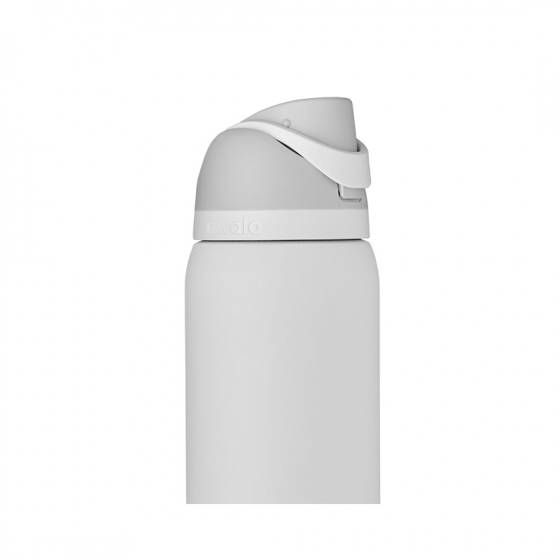 Owala 32oz FreeSip® Stainless Steel Water Bottle Shy Marshmallow | Canada FON671804