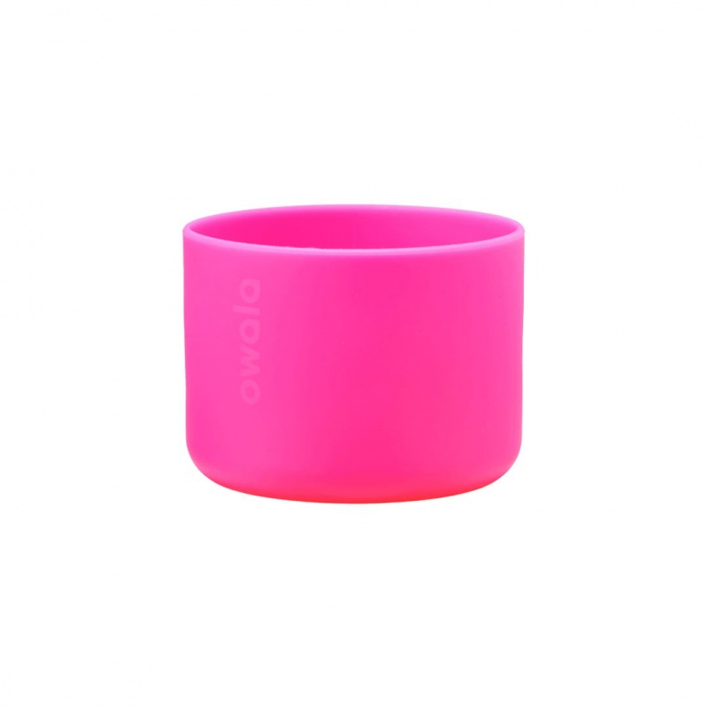 Owala 40oz Silicone Bottle Boot Bright Pink | Canada ITH850324